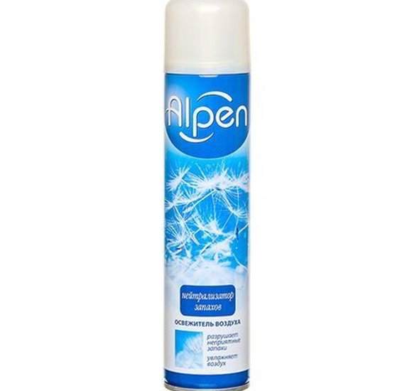 Освежитель воздуха Alpen Нейтрализатор запахов 300мл купить с доставкой в Канске