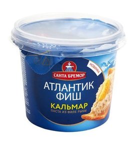 Фото товара Паста Санта Бремор Атлантик Фиш кальмар 140г