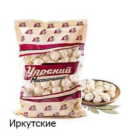 Фото товара Пельмени Уярский МК Иркутские 800г