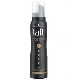 Фото товара Пенка для укладки волос Taft Power Укрепление волос мегафикс 150мл
