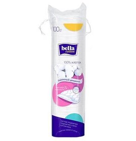 Фото товара Подушечки ватные Bella 100шт///