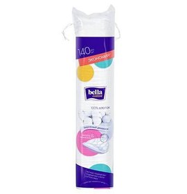 Фото товара Подушечки ватные Bella cotton 140шт