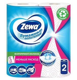 Фото товара Полотенце бумажное Zewa 2шт