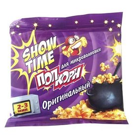 Фото товара Попкорн Show Time 80 г оригинальный