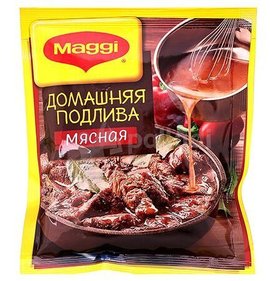 Фото товара Приправа Магги Домашняя Подлива мясная 90г