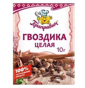 Фото товара Приправа Приправыч Гвоздика целая 10г