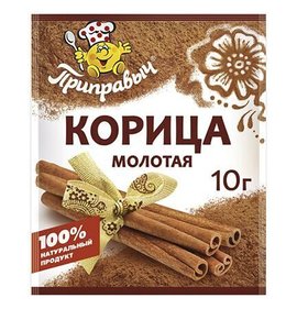Фото товара Приправа Приправыч Корица молотая 10г