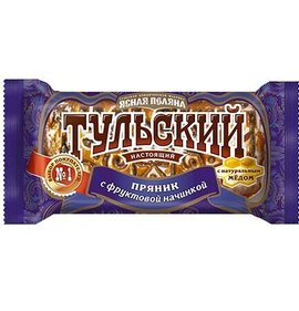 Фото товара Пряник Тульский 140г с фруктовой начинкой