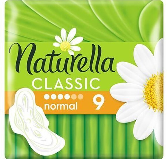 Прокладки Натурелла Classic Camomile Normal Single 9шт купить с доставкой в Канске