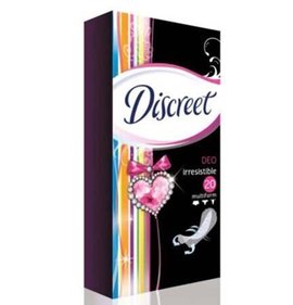 Фото товара Прокладки ежед Дискрит Deo Irresistible Multiform Single 20шт//*