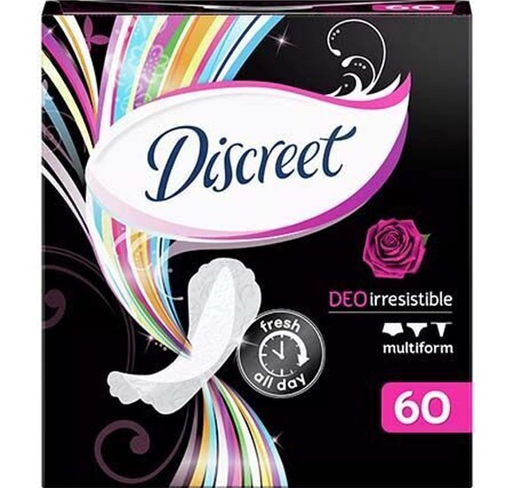 Прокладки ежед Дискрит Deo Irresistible Multiform Trio 60шт купить с доставкой в Канске