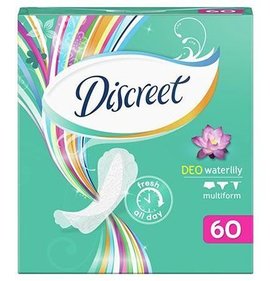 Фото товара Прокладки ежед Дискрит Deo Water Lily Multiform Trio 60шт