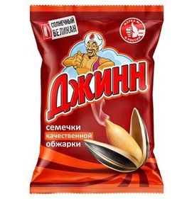 Фото товара Семечки Джинн Солнечный великан 100г