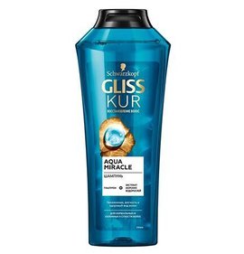 Фото товара Шампунь Gliss Kur 400мл Aqua Miracle