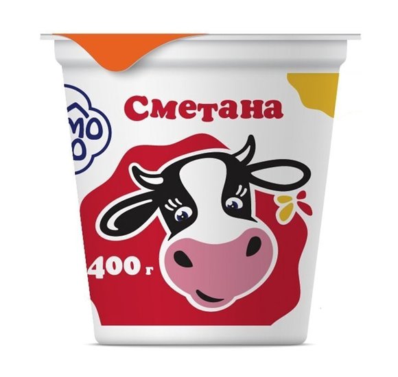 Сметана Филимоново 25% 400г БЗМЖ купить с доставкой в Канске