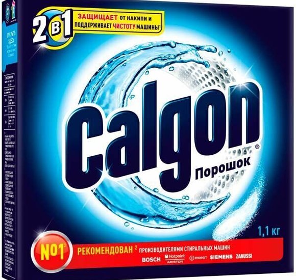 Средство Calgon для стир  машин против накипи 1,1кг купить с доставкой в Канске