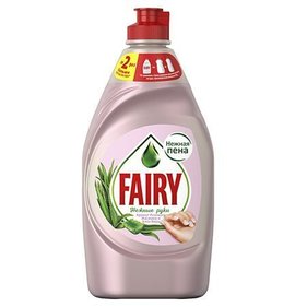 Фото товара Средство для мытья посуды Fairy 450мл Нежные руки Жасмин и алоэ