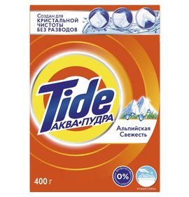 Фото товара Стир порошок Tide 400г Альпийская Свежесть