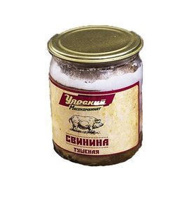 Фото товара Свинина тушеная в/с ГОСТ 500г УМК ст/б