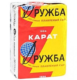 Фото товара Сыр Карат Дружба плавленый фольга 55% 90г БЗМЖ