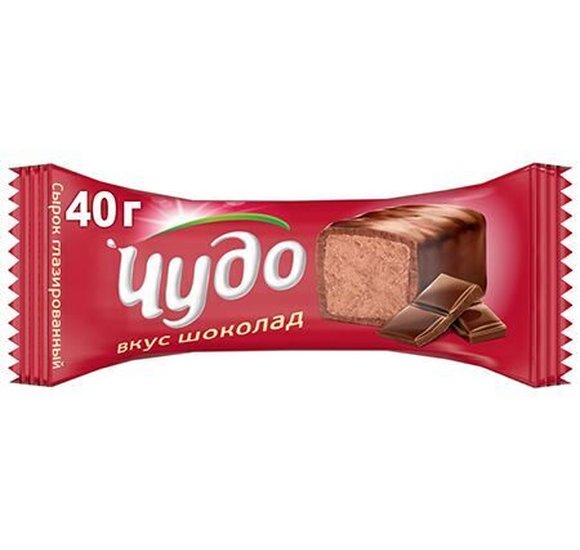 Сырок глазированный Чудо Шоколад 23% 40г СЗМЖ купить с доставкой в Канске
