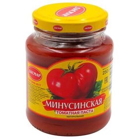 Фото товара Томатная паста Дасмар Минусинская 250г