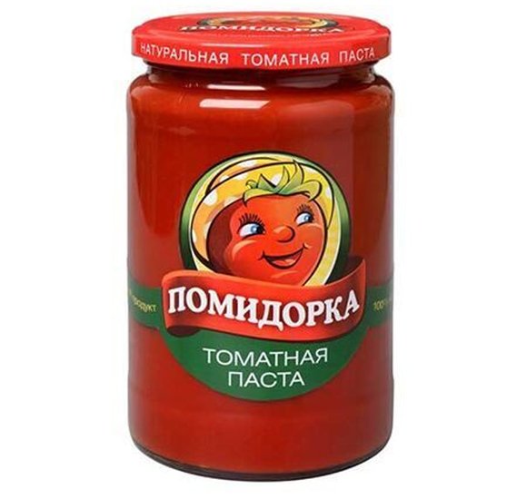 Томатная паста Помидорка 250г ст/б купить с доставкой в Канске