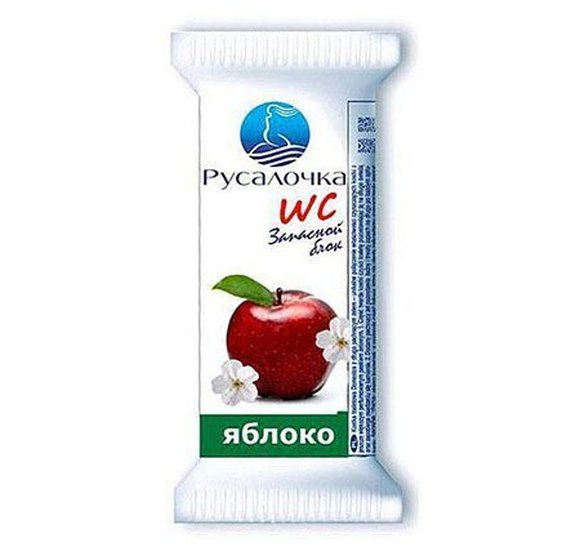 Запасной блок WC Русалочка для унитаза Яблоко купить с доставкой в Канске