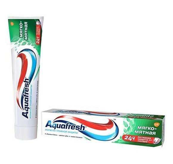 Зубная паста Aquafresh Мягко мятная 125мл купить с доставкой в Канске