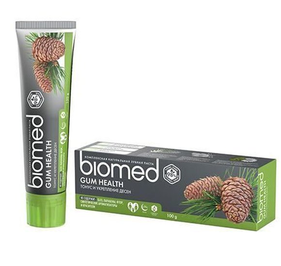 Зубная паста Biomed Gum Health Тонус и укрепление десен 100г купить с доставкой в Канске