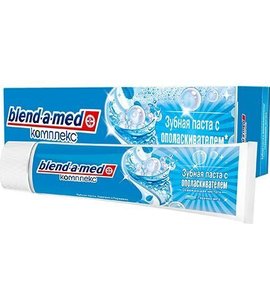 Фото товара Зубная паста Blend-a-med Комплекс с ополаскивателем Перечная мята 100мл