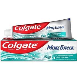 Фото товара Зубная паста Colgate МаксБлеск Кристальная мята 100мл