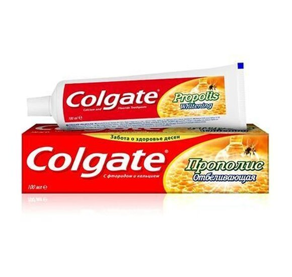 Зубная паста Colgate Прополис Отбеливающая 100мл купить с доставкой в Канске