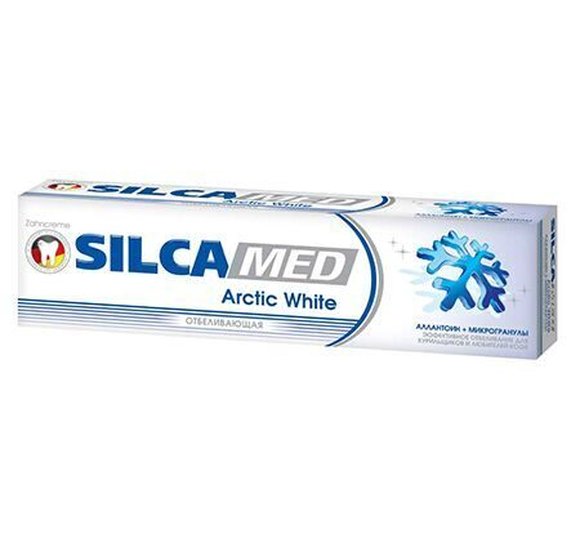 Зубная паста Silca Arctic White 100мл купить с доставкой в Канске