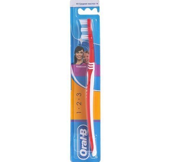 Зубная щетка Oral-B 1-2-3//* купить с доставкой в Канске