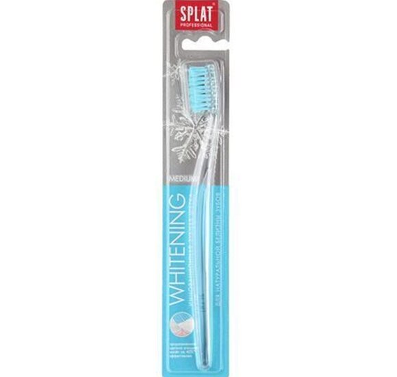 Зубная щетка SPLAT whitening средняя купить с доставкой в Канске